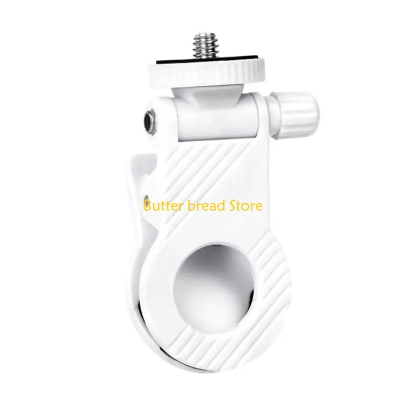 

W89C 1/4 Screw Mount Clip for Video Live Stream Folding Cellphone Fill Light Clip
