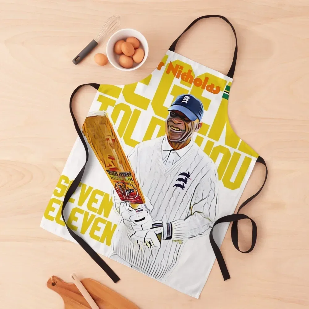 Mr Nicholas West Indies Cricket Legend Told You Apron bib Kitchen Special Accessories Apron