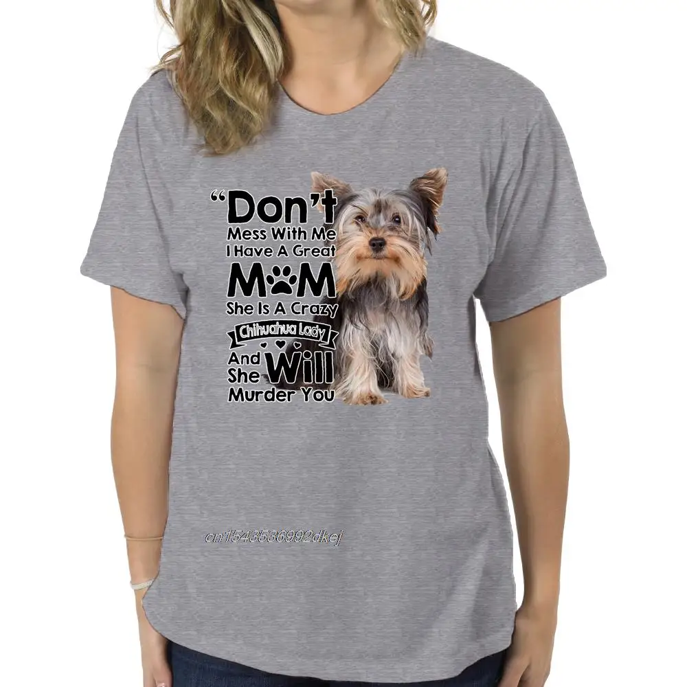 Men Funny T Shirt Fashion Tshirt I Love My Sock Stealing Leash Pulling Bed Hogging Yippy Yapping Yorkie  Women t-shirt