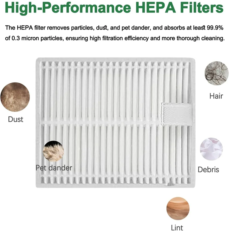 AT28-vervangende onderdelen voor Irobot Roomba Combo Essential Vac 2 Q0520 Stofzuigeraccessoires Hoofdzijborstelfilters Stofzakken