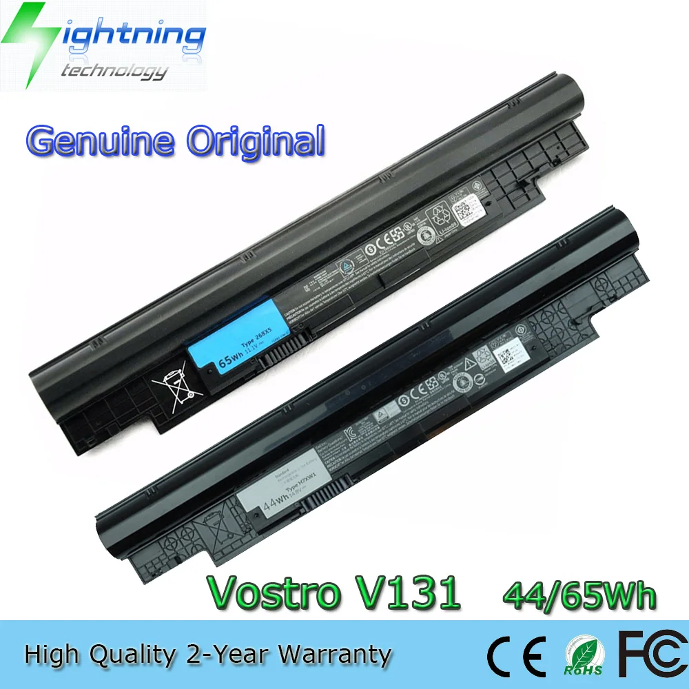 New Genuine Original H7XW1 268X5 44/65Wh Laptop Battery for Dell Latitude 3330 Inspiron 13Z N311z N411z Vostro V131 V131R V131D