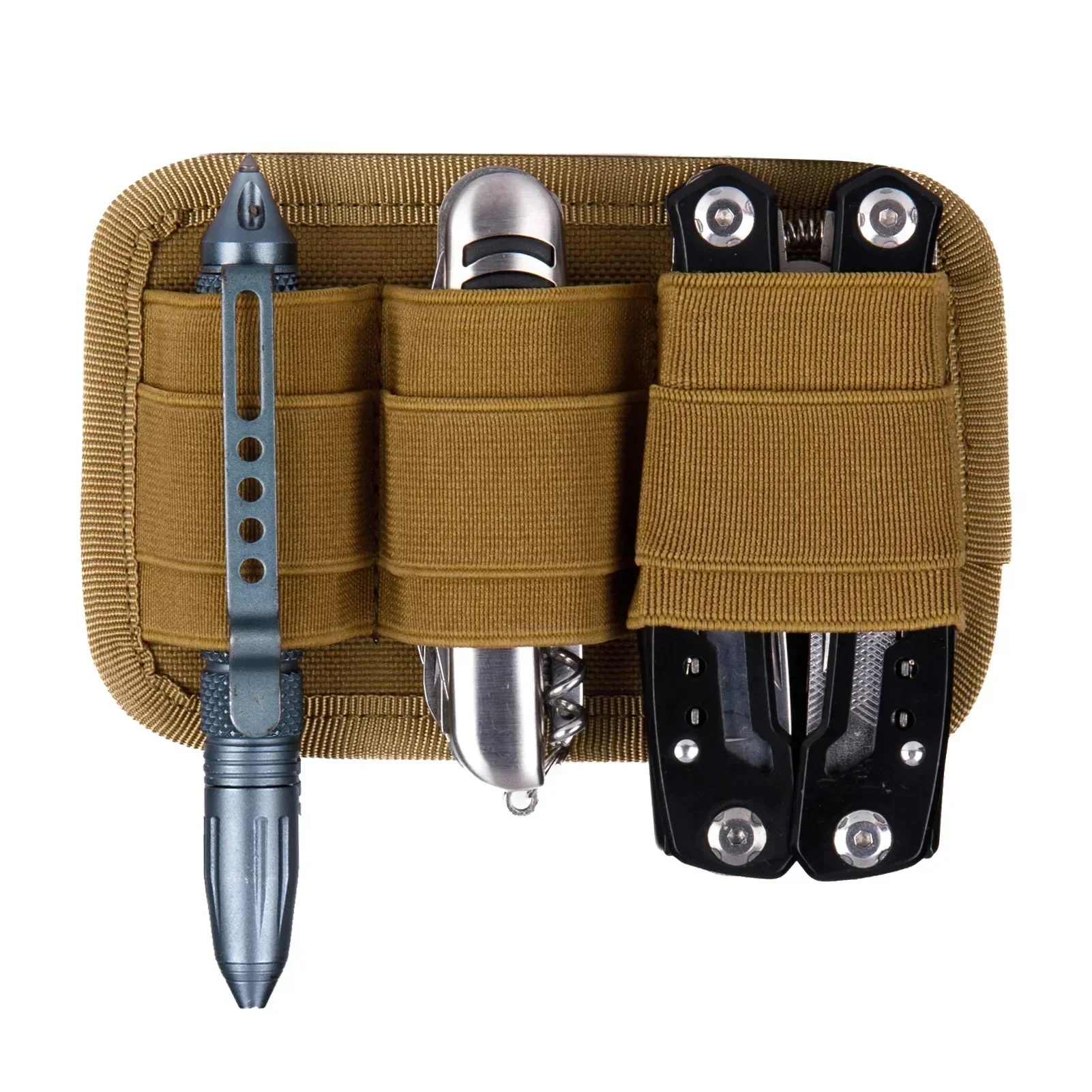 Hunting Hook Loop Panel Inner Separation Holder EDC Tool Pouch Utility Vest Backpack Bags Insert Organizer Paste Board