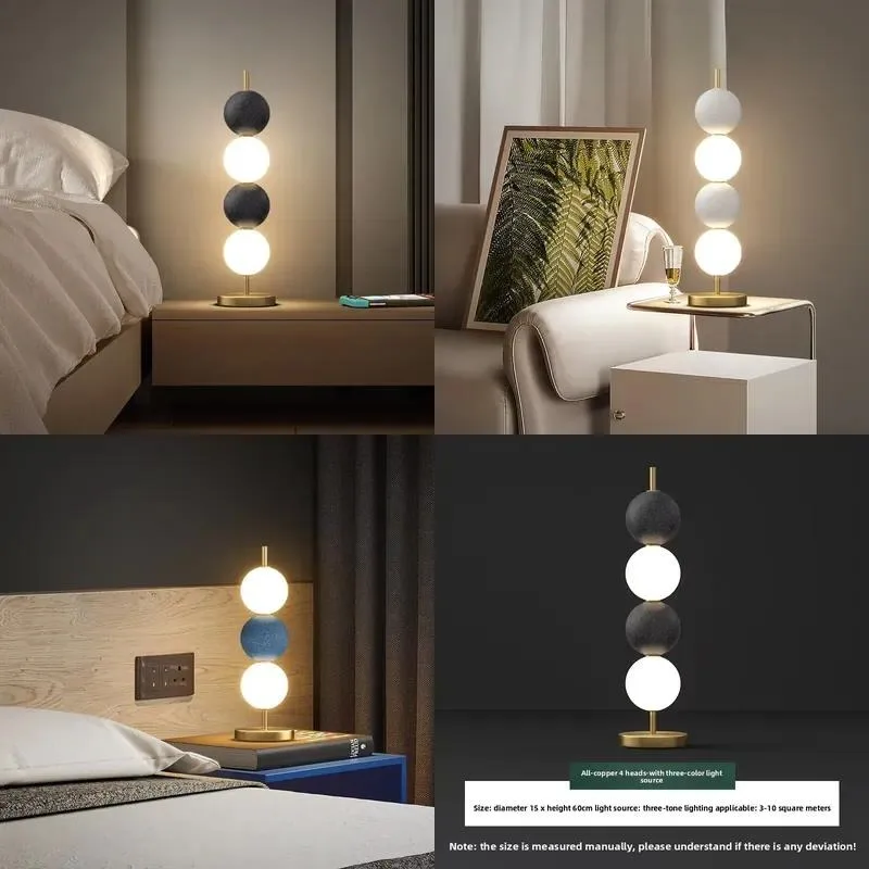 for All brass modern Tang Hu lamp E14 bulb flexible and simple desk lamp simple personalized lamp suitable for living room