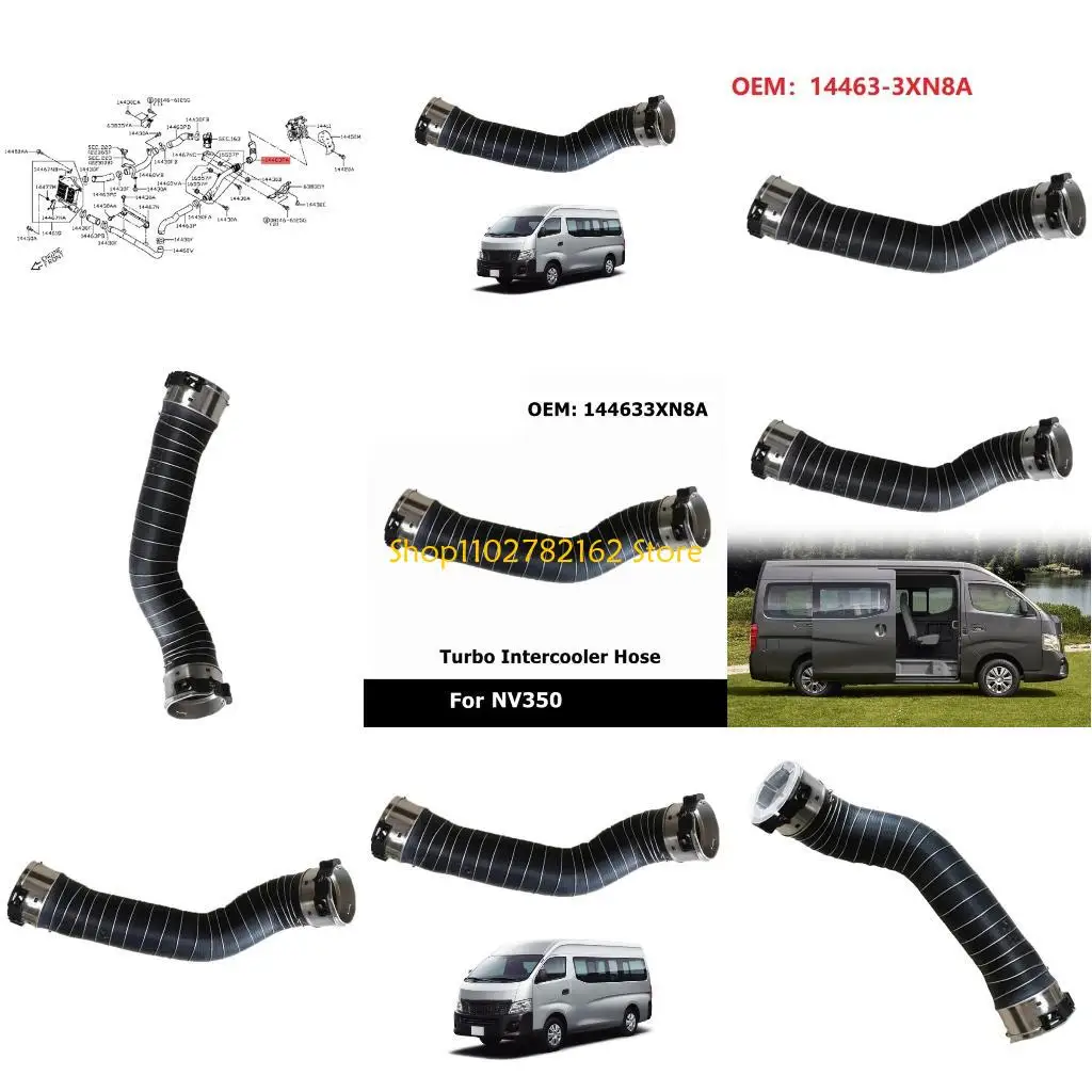 547B para NV350 144633XN8A 14463-3XN8A tubo entrada aire sobrealimentado refrigerante coche