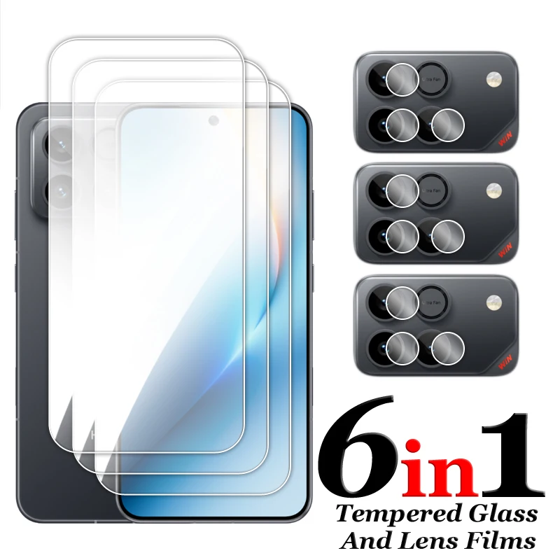 

For Honor Win Glass Full Glue Transparent Screen Protector For Honor Win RT Tempered Glass For Honor Win Lens Film