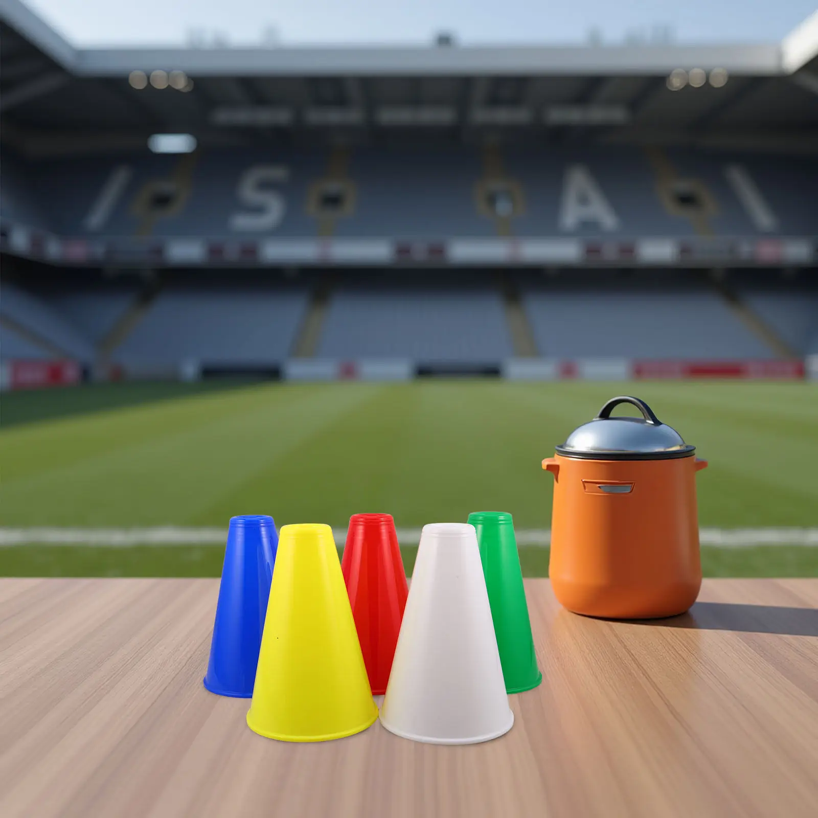 

Portable Stadium Cheering Loudspeaker Megaphone 25Cm Supporter Horn Fan Rally Outdoor Game Voice Booster Speaker