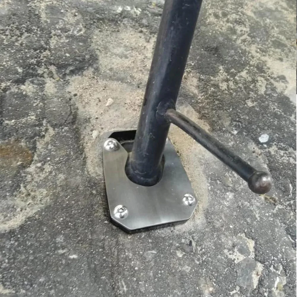 دراجة نارية مسنده القدم الجانب حامل تمديد وسادة دعم لوحة تكبير لهوندا VFR 1200 X VFR1200X DCT 1200 CROSSTOURER DCT #2