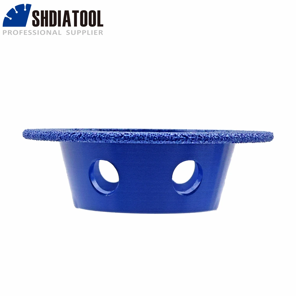 Imagem -03 - Shdiatool-diamond Profile Wheel Grinding Disc Abrasive Tool 3inches Gravação Motor Granito Mármore Telha 10 mm 75 mm 1pc