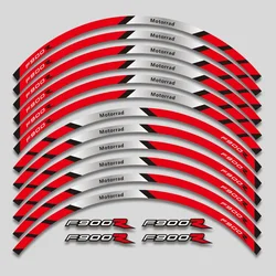 For BMW F900R F 900R f900 r Motorcycle inner Wheels Stickers Accessories Reflective Stripe Decorative Rim Tire Decals Sticker
