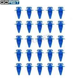 25pcs Retainer Clip Trim Panel Fasteners 90904-67036 for Toyota Highlander Tundra Tacoma Bumper Buckle Interior Plastic Rivets