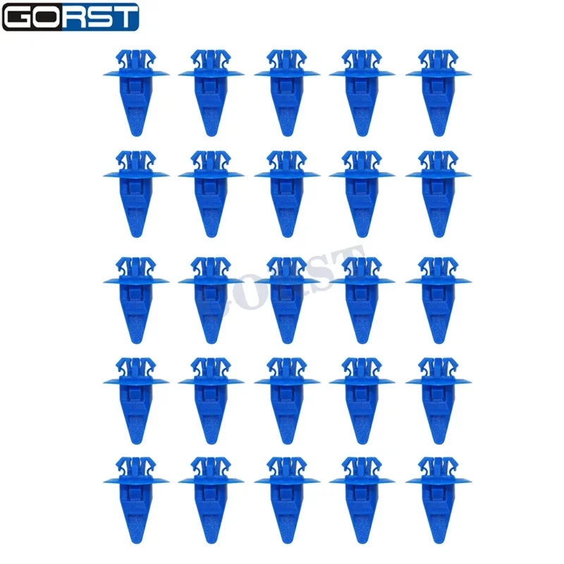 25pcs Retainer Clip Trim Panel Fasteners 90904-67036 for Toyota Highlander Tundra Tacoma Bumper Buckle Interior Plastic Rivets