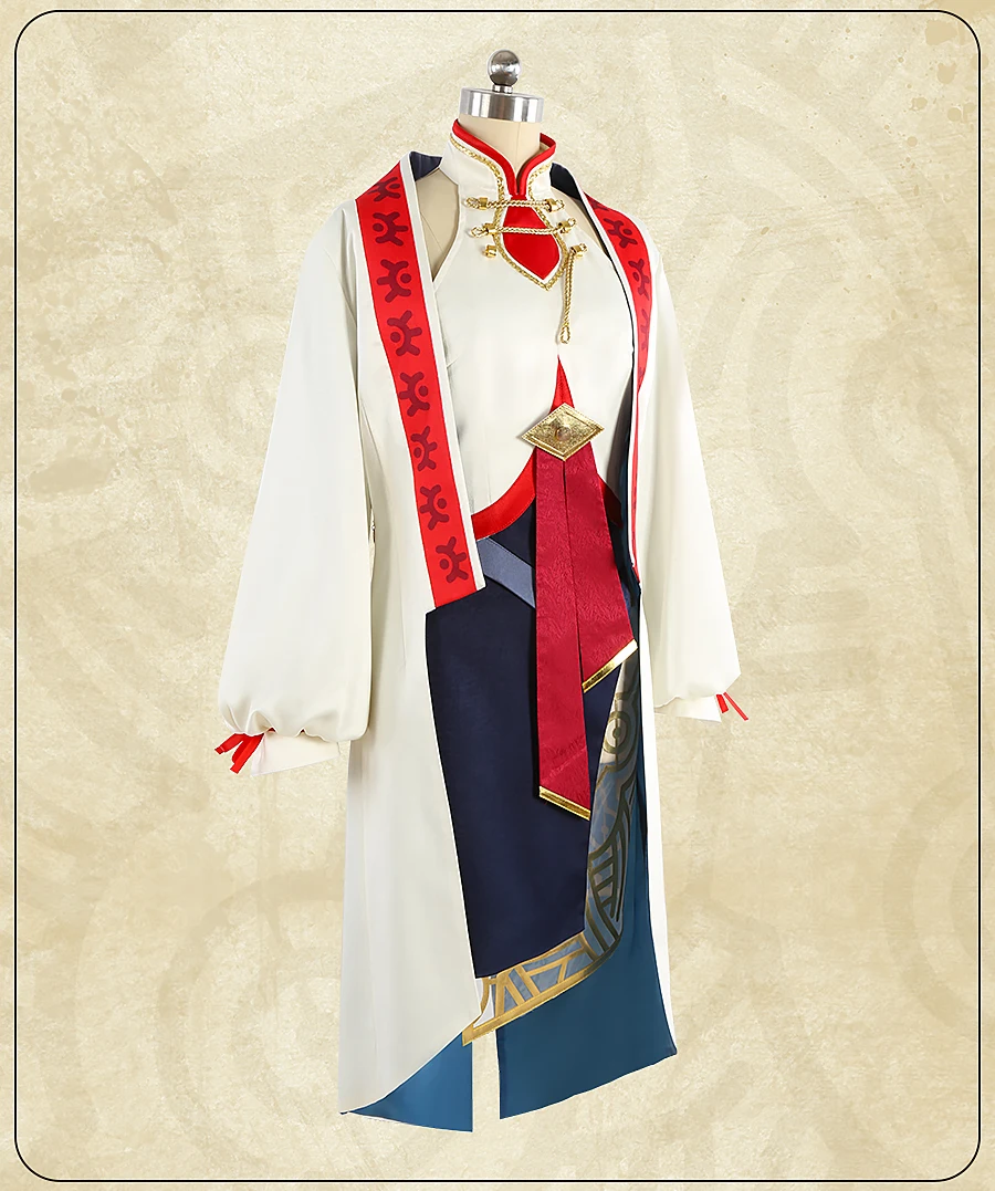 [Customized]Game Tears of The Kingdom Purah Cosplay Costume Halloween Outfits Women Men New Suit Uniform