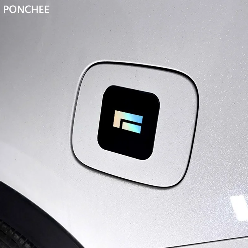 

Для Jishi Polestone 01 Rox 01 2023-2025 крышка топливного бака автомобиля светоотражающая наклейка крышка царапины принадлежности для модификации автомобиля