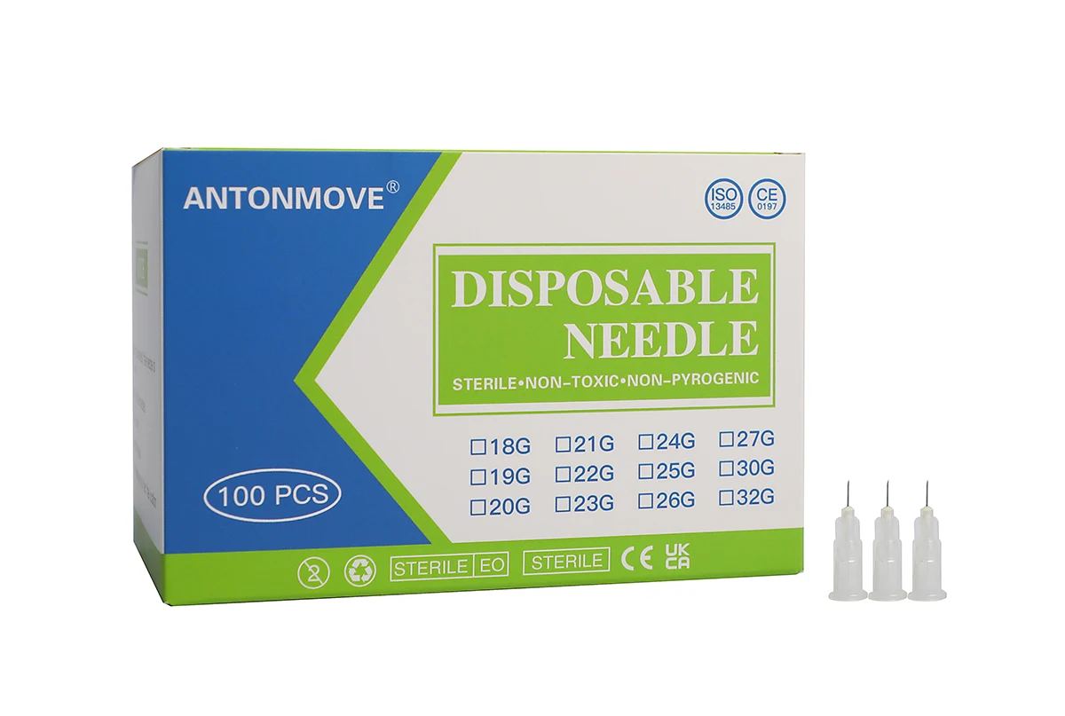 Imagem -04 - Agulha de Seringa Médica Descartável 21g 38 mm 29g 13 mm 30g 13 25 mm Irrigador de Dentes Pequenos Indolor Estéril Ferramenta de Cuidados com a Pele