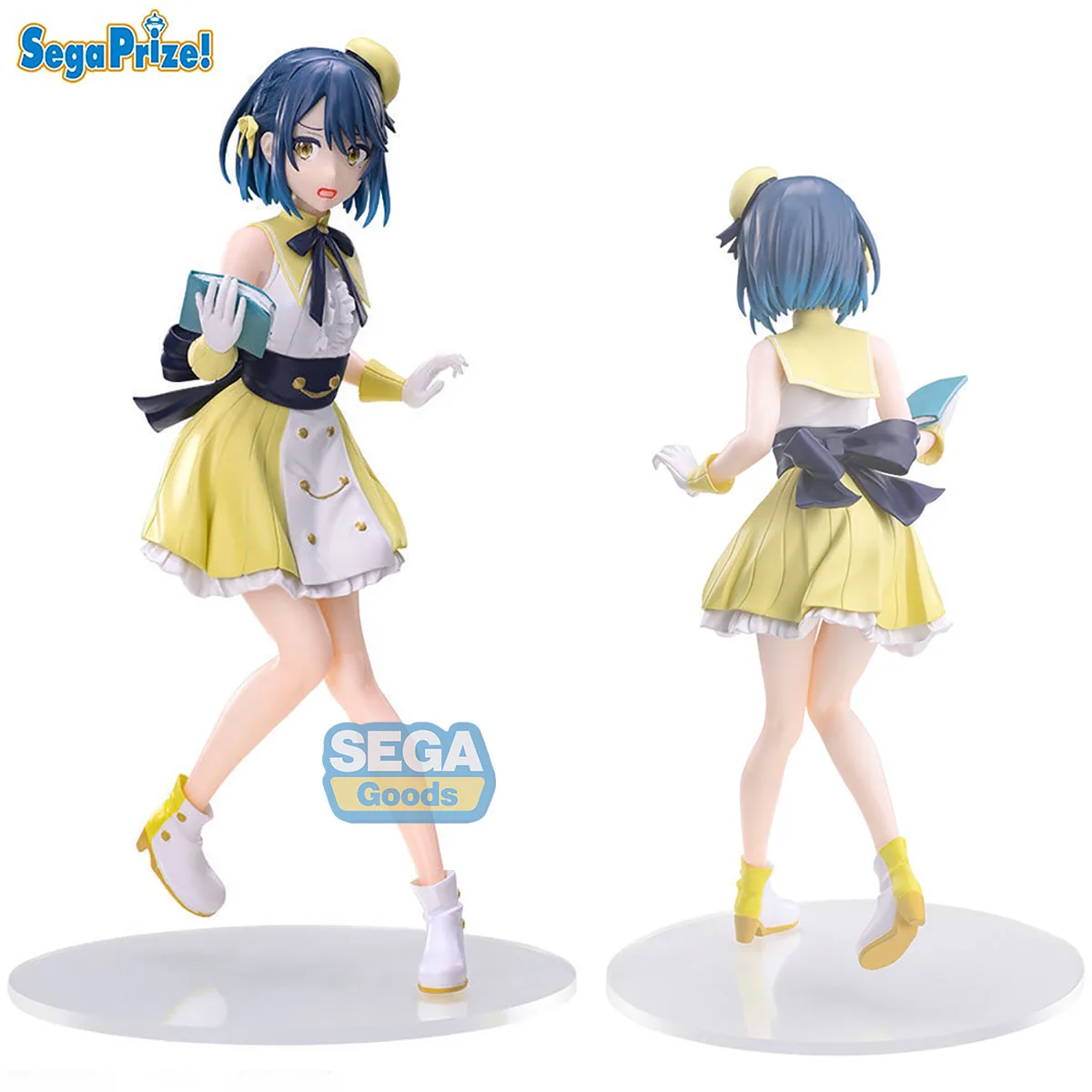 100% original en stock SEGA Desktop × Colecciones decorativas Seiyuu Radio No Uraomote Watanabe Chika Serie de colecciones de figuras de anime