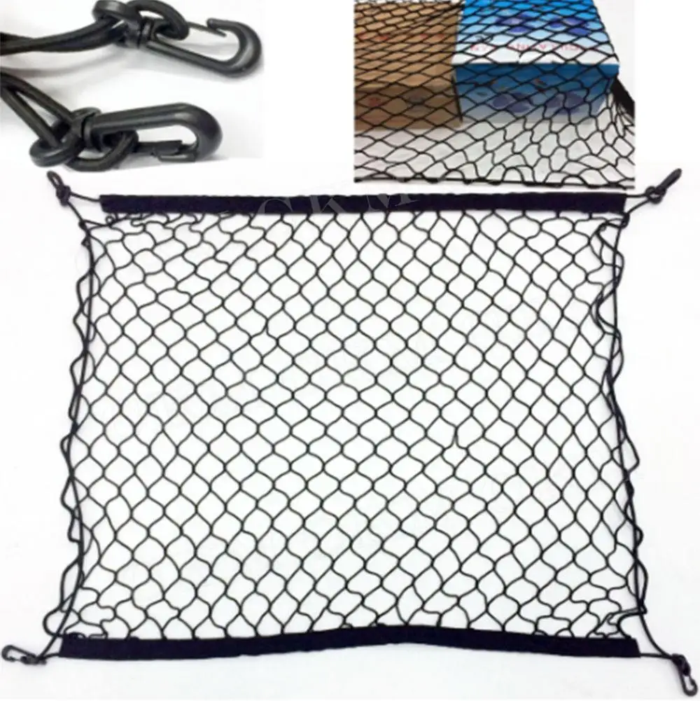 Car Trunk Luggage Storage Cargo Organiser Nylon Elastic Mesh Net Car Interior Mesh Network Pocket Car Trunk Net