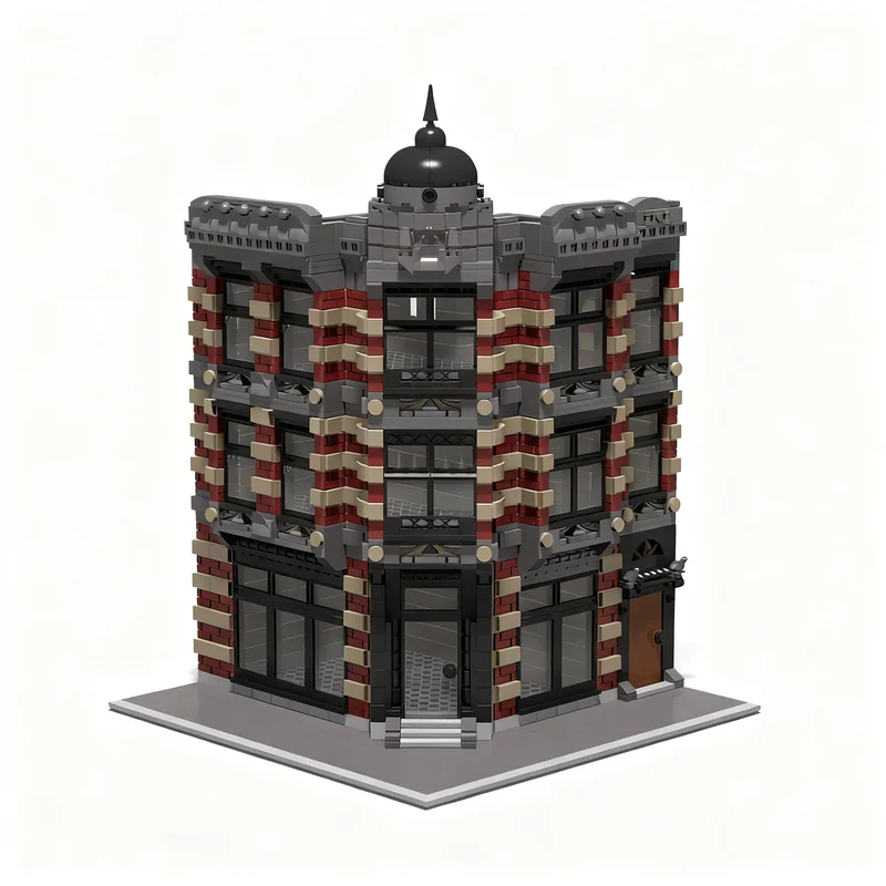 2154pcs MOC Creator Creator Expert Cozy Corner Modular Model Building Blocks Architecture Christmas Gift Toy Idea 3D Display