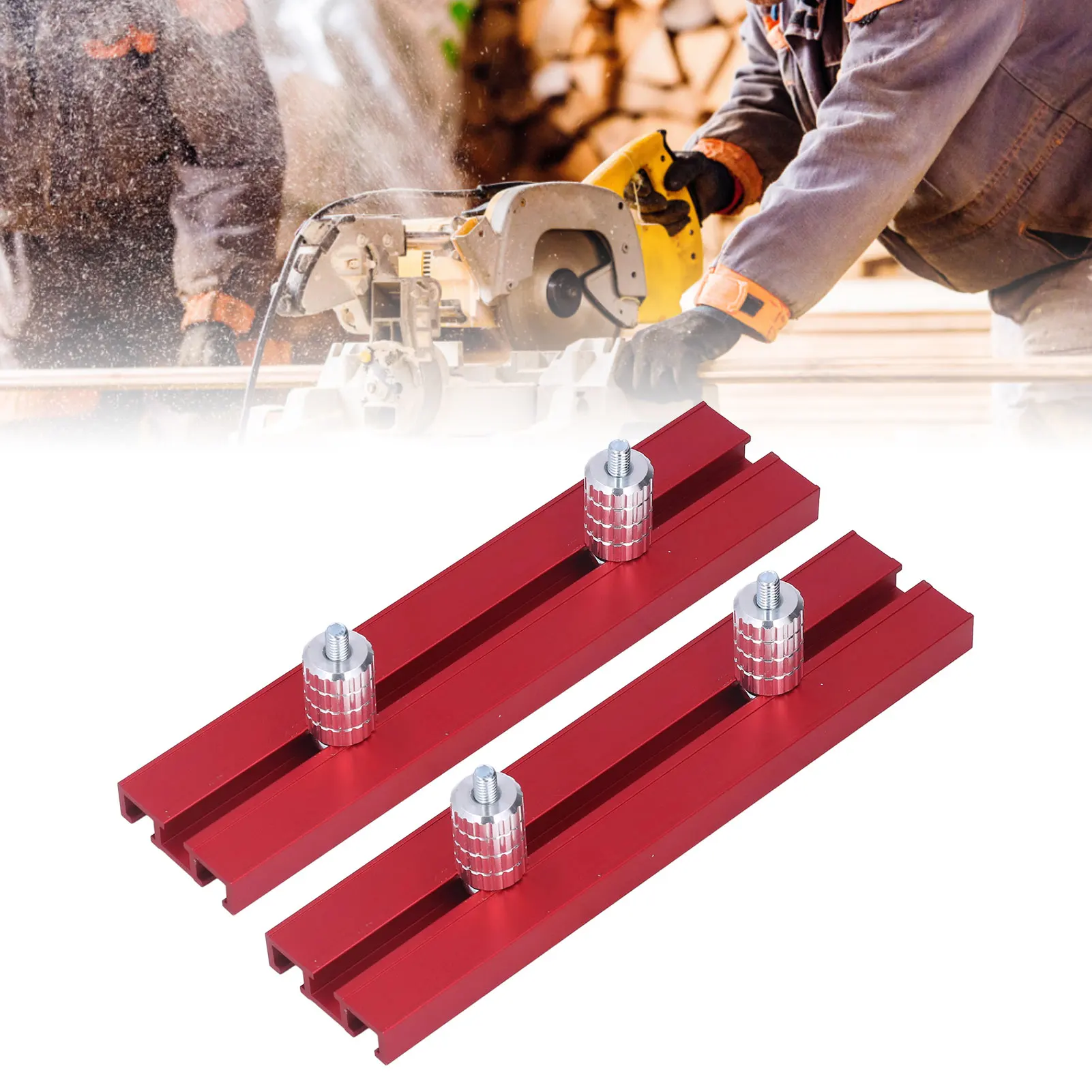 

Planing Stop Tool Clamp Woodworking Planing Stop Bench Dog Positioning Clamp Tool Set Kit for Workbench Table Workbench Stop