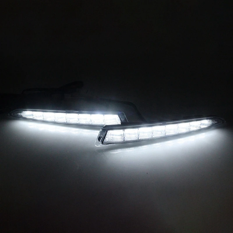 Car Led Daytime Running Light Drl Daylight Led Car For Ford Kuga Escape 2012-2015 With Fog Lamp