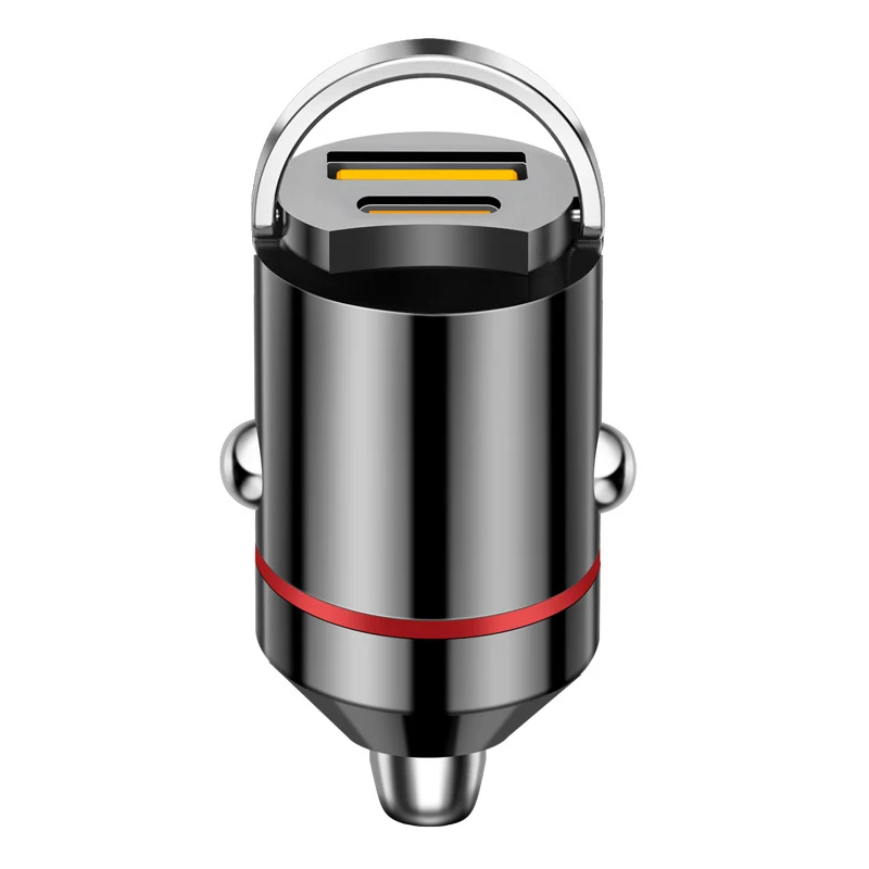 PD Car Charger 100W USB Car Charger Compact And Portable Efficient Charging High-Quality Material Simultaneous Charging