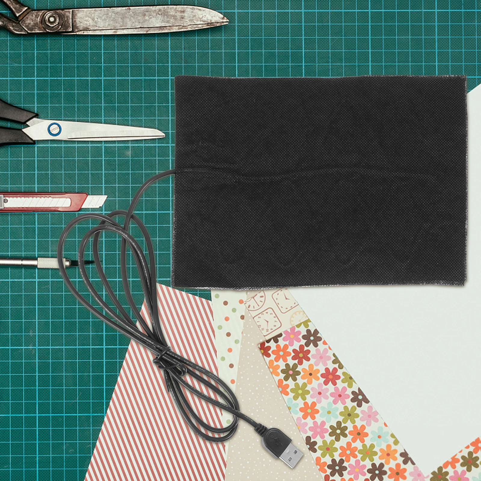 

USB Heating Pad Epoxy Curing Mat for Diy Resin Practical Tool Heater Cotton Art Accessory