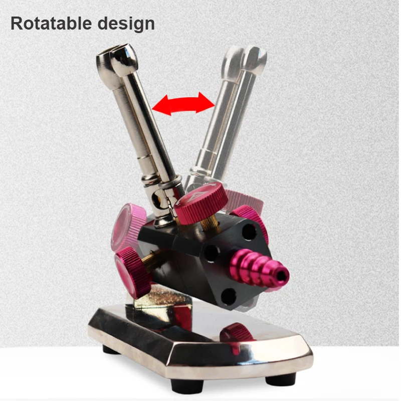 Dentistry Rotary Single Tube Gas Dental Lamp Double Tube Upright Tilt Bunsen Burner Propane Lamp Oral Dentistry