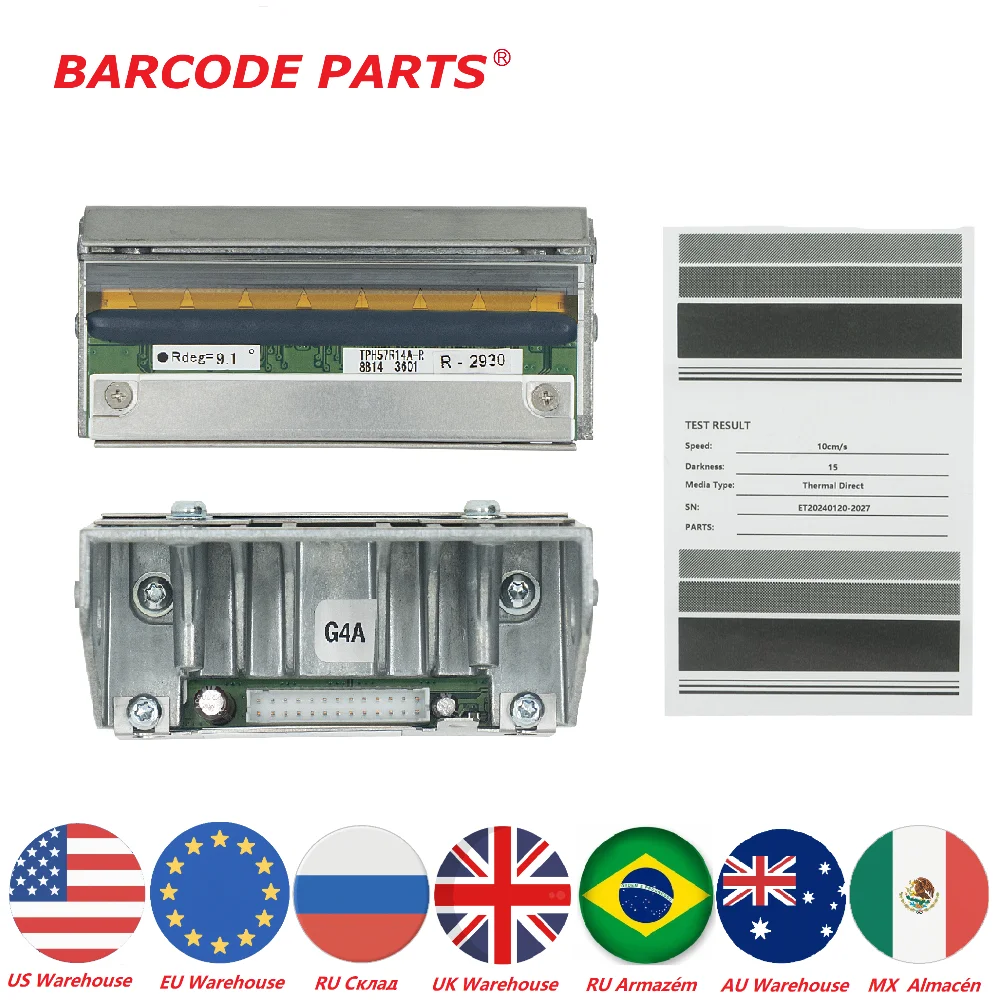 

105912G-346A совершенно новая печатающая головка 300dpi для термопринтера Zebra P330i P430i 305DPI ID Card