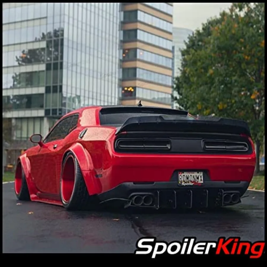 SpoilerKing Dakspoiler XL Special Edition 380SP Ontworpen voor verbeterde aerodynamica en stylingcompatibiliteit met Dodge Chall