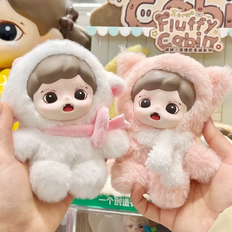 

Baby Zoraa Fluffy Cabin Series Plush Vinyl Doll Blind Box Surprise Bag Mystery Pendant Keychain Toy Customized Birthday Gift