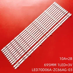 JVC LT-70MAW795 LED70D06A-ZC66AG-07 LED 스트립, RCA 7028-CA LED70D06A-ZC66AG-02 10 07 LED70D06B-ZC66AG-03, LU70C51 LS70M31