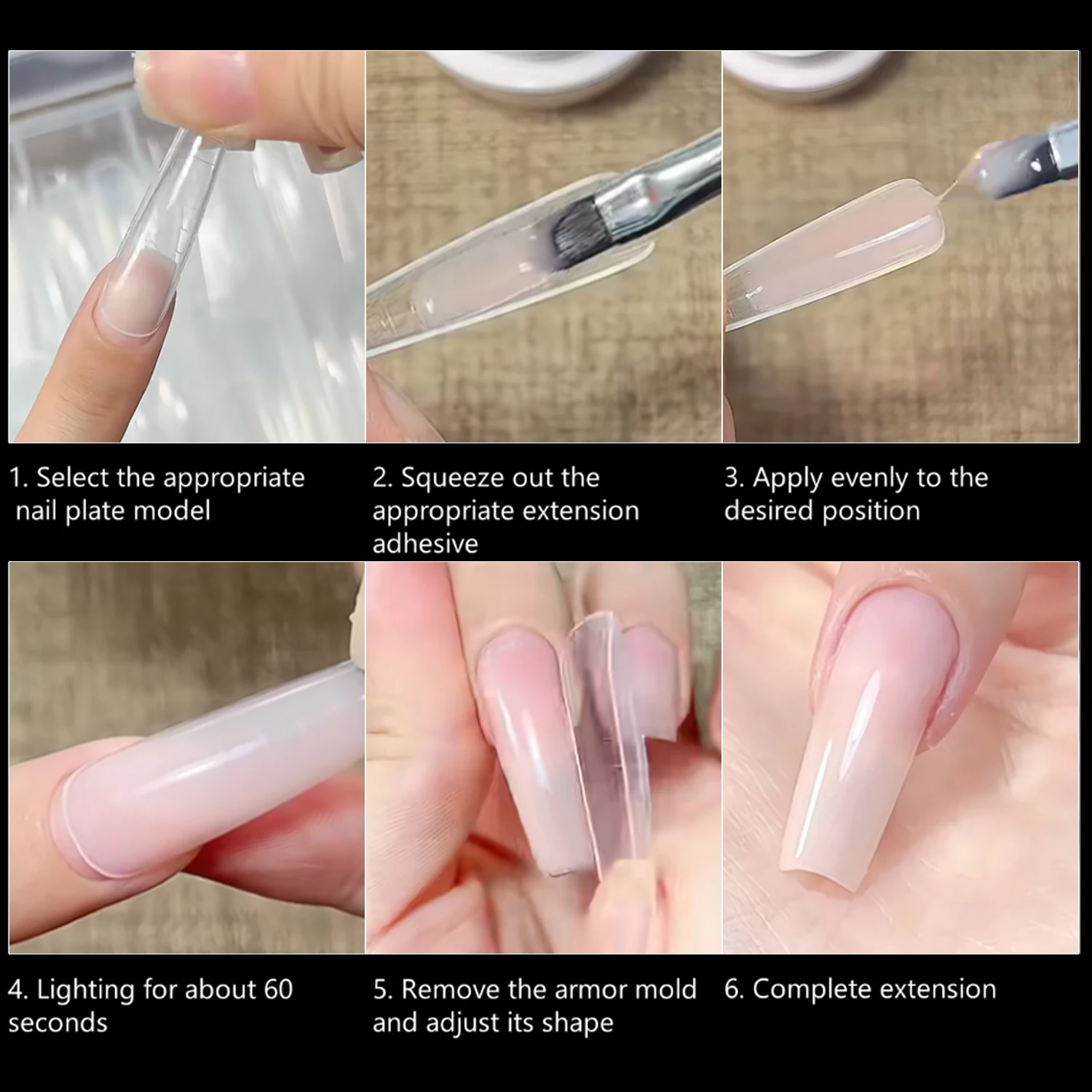 120 stücke Nagel Formen Volle Abdeckung Falsche Nägel Schnelle Gebäude Form Gefälschte Nagel Gestaltung Verlängern Top Formen für Gel Salon maniküre Kunst Werkzeug