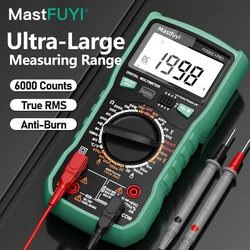 MASTFUYI 2000V 20A Extra-Large Range Digital Multimeter Photovoltaic Multimeter True RMS Multifunctional All-in-One Machine