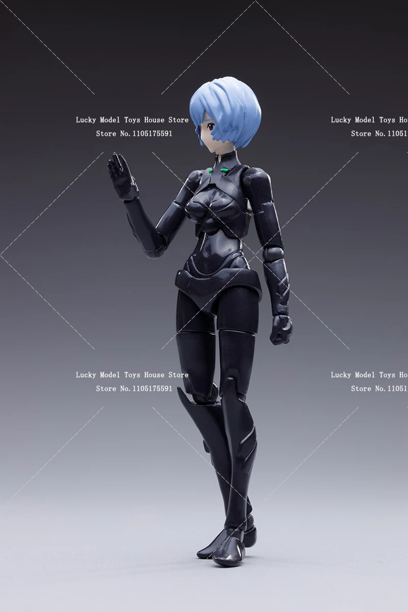 NOWY MODEL One N-01 in18 Team 1/18 Niebiesko Włosowa Anime Mobile Suit Girl Figurka Akcji Mini 3.75 cala Hainiu Studio Żołnierza Prezent