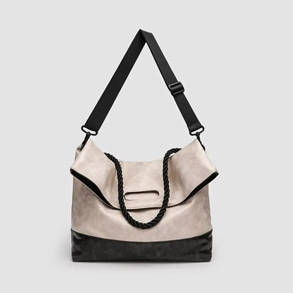 Women New Large Capacity Trendy Chic Versatile Casual Shoulder Top Handle Tote Bag Commuter Daily