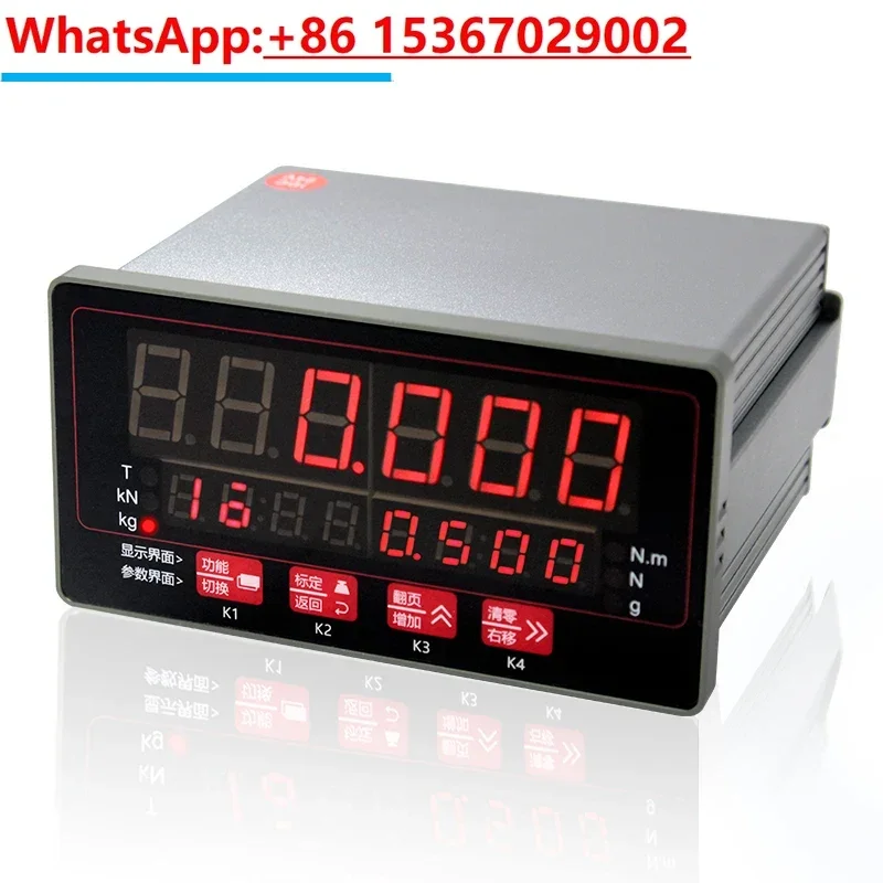 Digital Dynanometer Rs485 Display ControlIer 4-20mA Instrument Force Sensor 0-10V Transmitter for Weighing Machine Automation