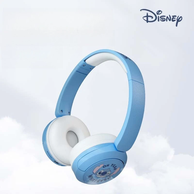 미니소의 새로운 국경 간 디즈니 귀여운 만화 Stilt 헤드 장착형 Bluetooth 귀여운 스테레오 헤드폰