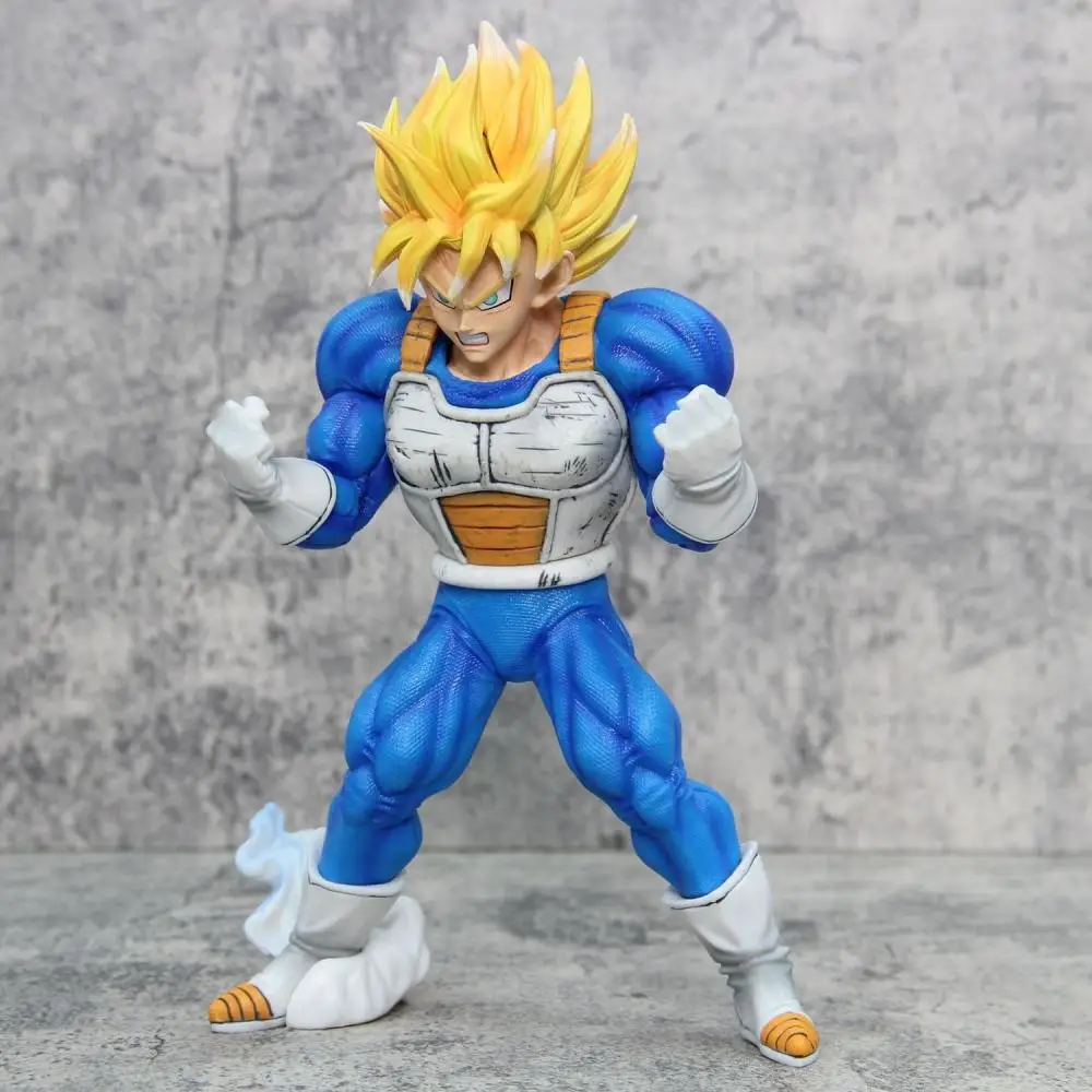 Dragon Ball Anime Figure Goku Super Saiyan I Muscle Morphology Standing Posture Pvc Action Figures Model Desktop Ornament Toys