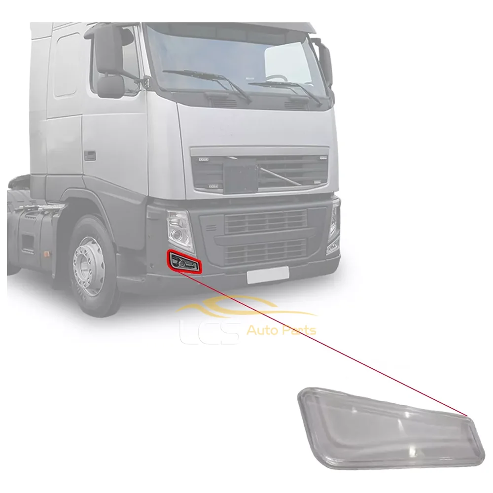 Fog Light Glass Spot Lamp Lens Cover For Volvo FH FM FH13 2008- Truck Spare Parts 21120482 21118550