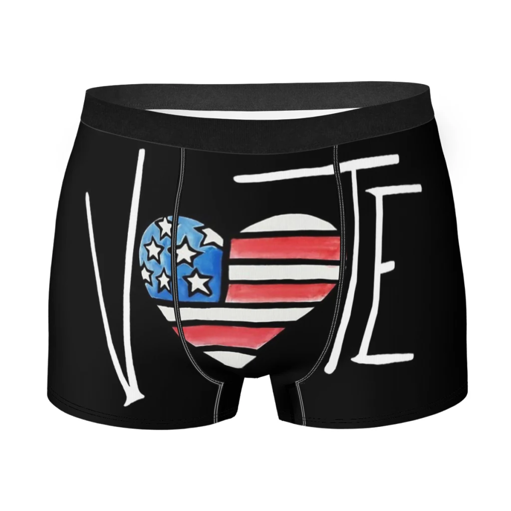 Lover Vote Support Favor Underpants Cotton Panties Male Underwear Ventilate Shorts Boxer Briefs