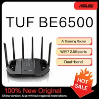 ASUS WiFi7 TUF GAMING BE6500 Enrutador para juegos Ai Router WiFi en casa Enrutamiento de grupo aleatorio