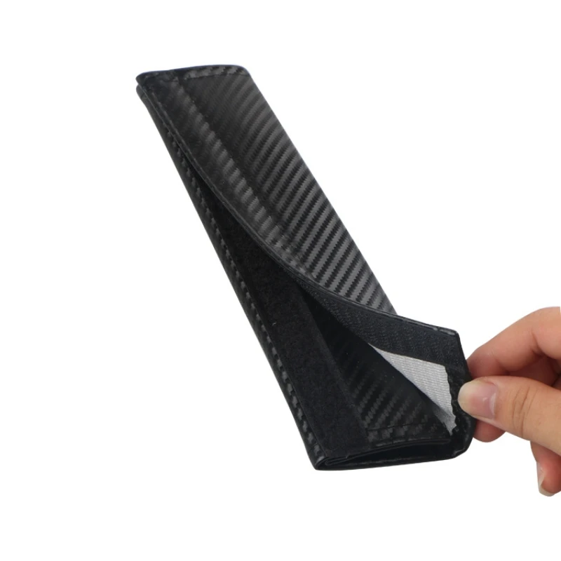 ألياف الكربون حزام أمان السيارة غطاء الكتف حزام الأمان وسادة حماية ل ألفا روميو جوليتا جوليا 159 147 156 ستيلفيو GT ميتو #4