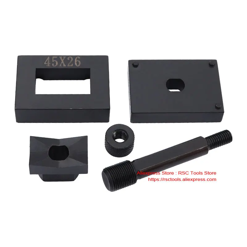 [Customized]1Pc 45x26mm Rectangular Hole Punch Tool Die for SYK-8/15 Price According To The Actual Size