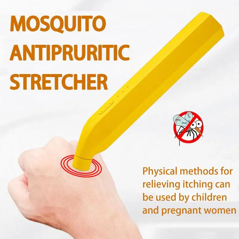 Pluma antipicazón para mosquitos, dispositivo portátil de protección de la piel, eliminador de picaduras, recargable, nuevo