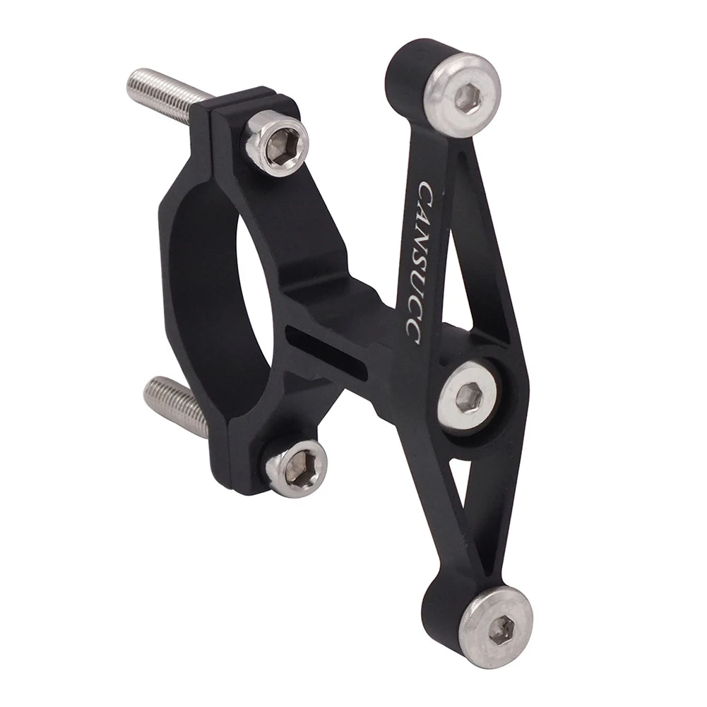 MTB قفص الزجاجات المياه محول الدراجات حامل الزجاجات المياه محول تحديد كليب قابل للتعديل دراجة المقود غلاية حامل الرف #4