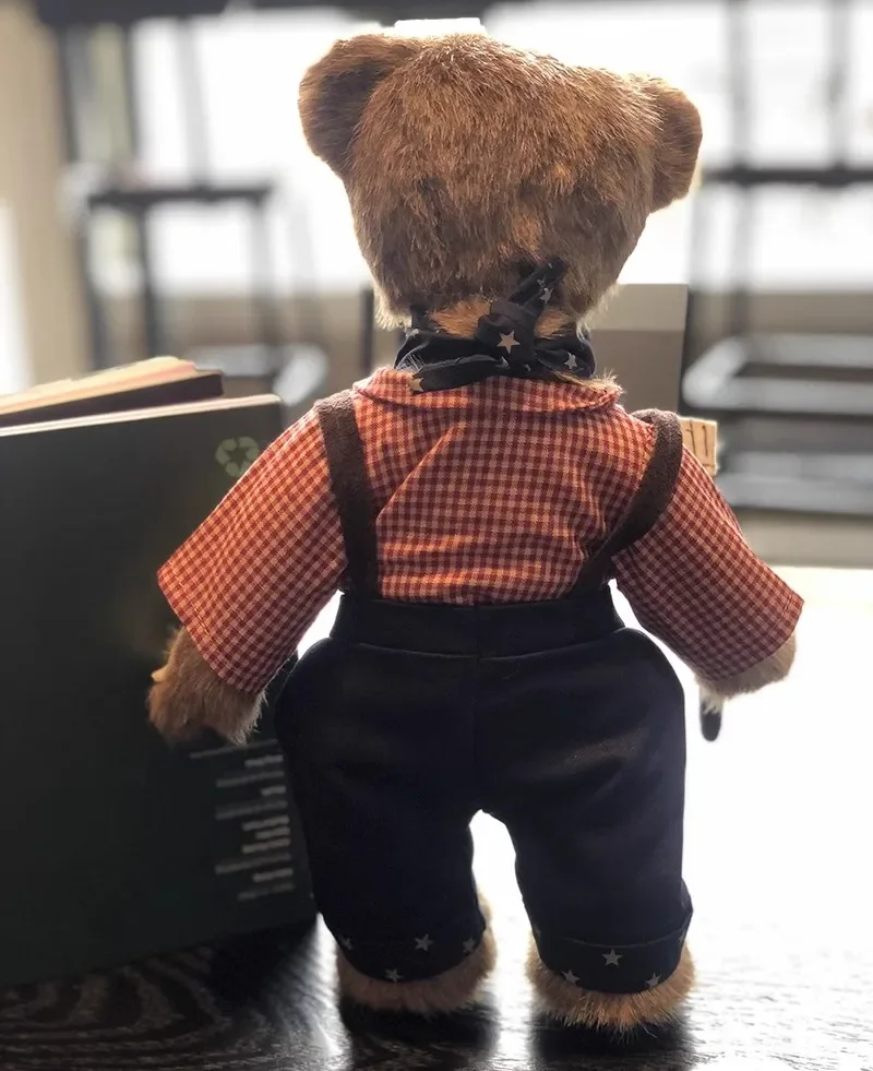 nieuwe kunstenaar teddybeer knuffels gezamenlijke beer knuffel knuffel knuffels voor vriend kerstverjaardagscadeautjes