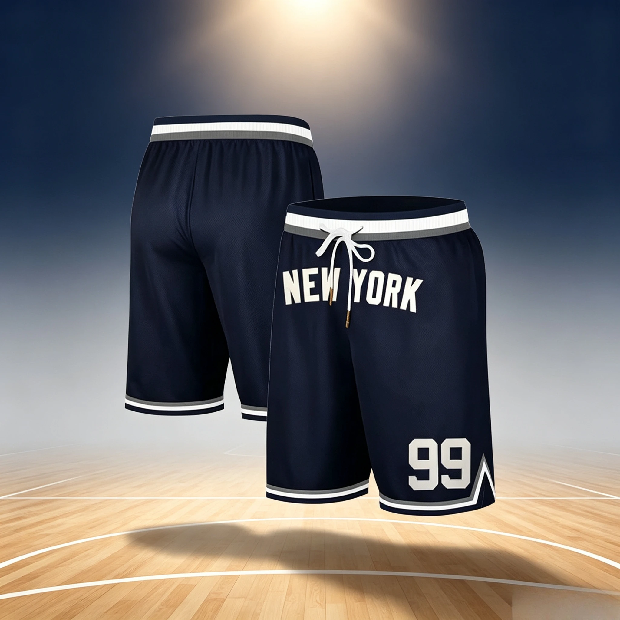 Fashion Men's New Basketball Shorts Retro Fashionable Letters Breathable and Comfortable Outdoor Training Casual Shorts Moto