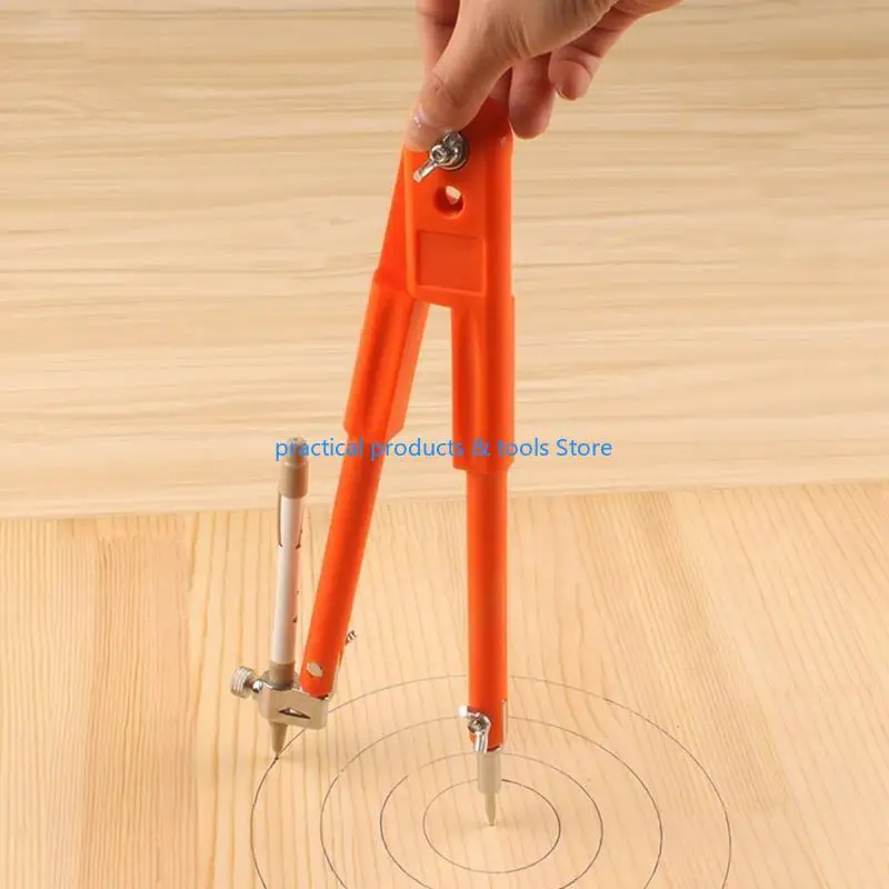 77JB 25/40cm Profissional Carpenter Lápis Compasss diâmetro Divisores ajustáveis ​​Marcando e