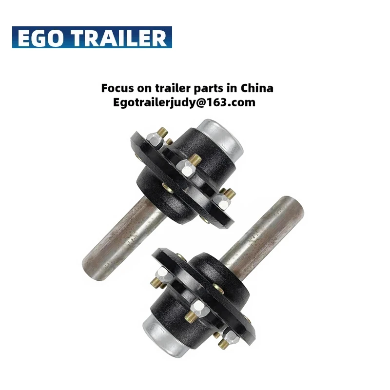 6-139.7 CAP 3500LBS Unbrake Trailer Half Axle Shaft Hubs Price For Pair RV Parts Camper Accessories Caravan Components