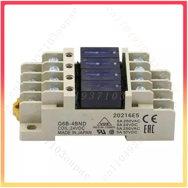 

Модуль реле для терминала Omron G6B-47BND G6B-4BND, база G6D-F4B, 24VDC1174P