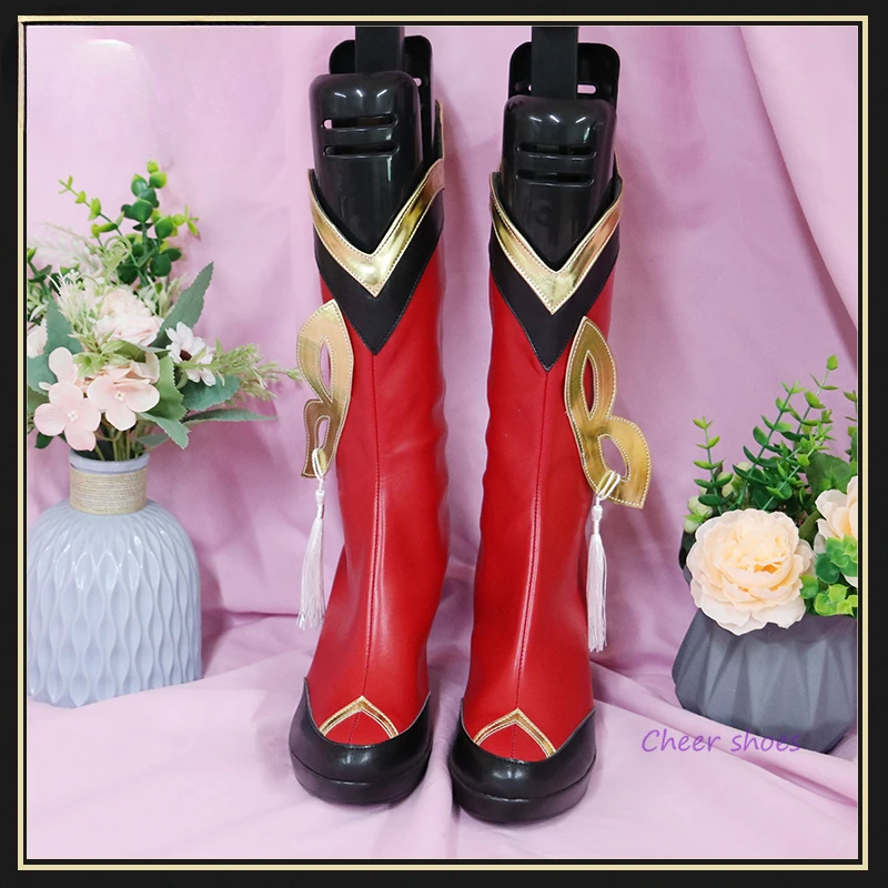 

Anime Irelia The Blade Dancer LoL Cosplay Shoes Comic Halloween Carnival Cosplay Costume Prop Men Boots Cos